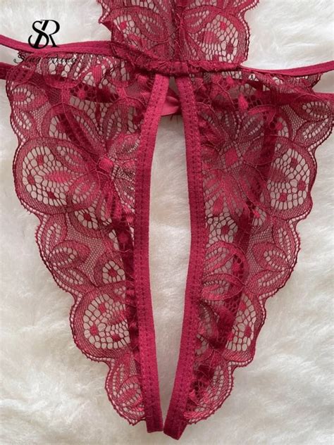 red crotchless lingerie|Uncensenored Crotch,extreme Open Crotched Lingerie,open .